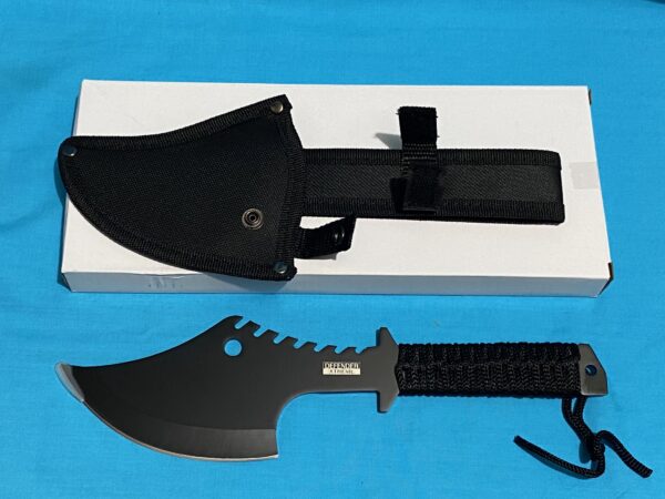 Defender 11.5" Tactical Throwing Axe - Black - Image 4