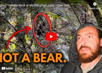 Bigfoot Threw a Rock at My Daughter…Later I Saw Him