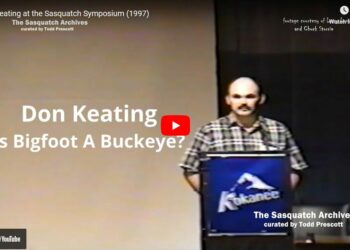 Don Keating at the Sasquatch Symposium (1997)