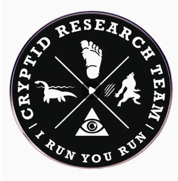 Crypted Research Team- Alloy Pin - Sasquatch Approved