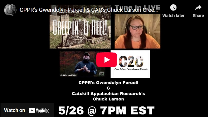 CPPR's Gwendolyn Purcell & CAR's Chuck Larson Creepin It Reel Ep 4 May 26, 2022