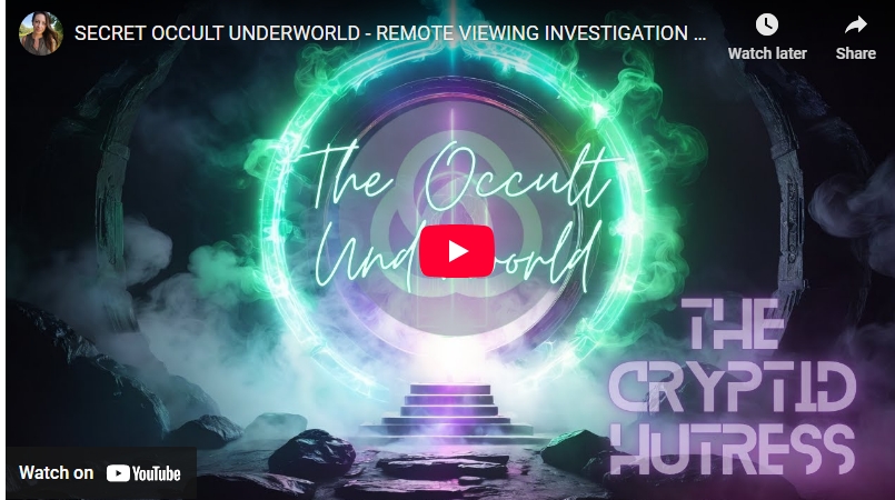 SECRET OCCULT UNDERWORLD - REMOTE VIEWING INVESTIGATION WITH ARKHEIM RA