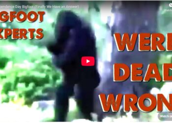 Independence Day Bigfoot (Finally We Have an Answer)