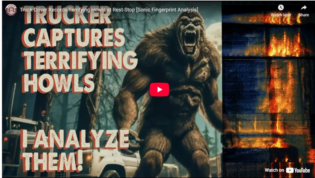 Truck Driver Records Terrifying Howls at Rest-Stop [Sonic Fingerprint Analysis]