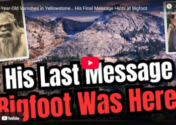 What happened to Austin King? A 22-year-old park employee vanished during a solo hike in Yellowstone National Park. Days later, rescuers found a chilling final message left behind—one that hints at something far more terrifying than bad weather or getting lost… something like Bigfoot.