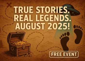 The Moon Lake Gathering is an annual event celebrating treasure hunting, Bigfoot, UFOs, and other mysteries! T