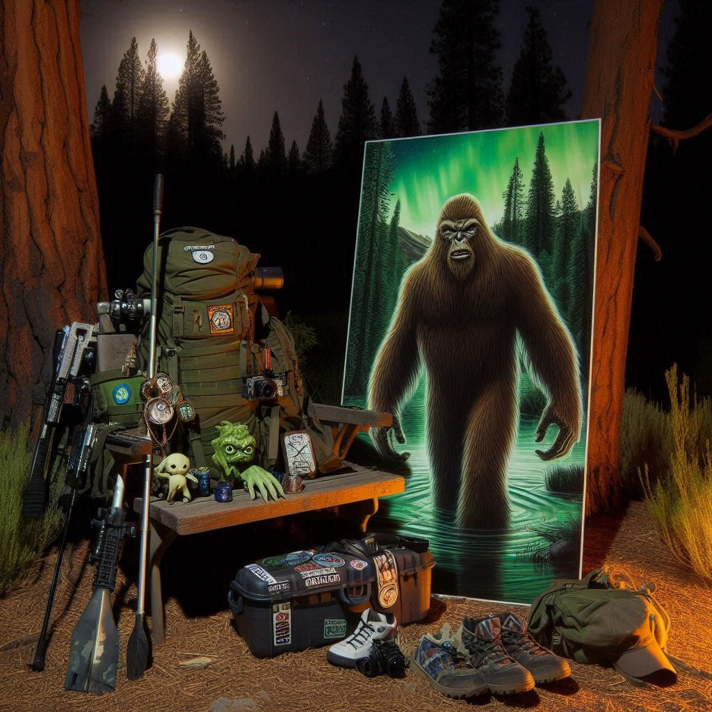Hunt for Bigfoot_ An After Dark Geocache Adventure event