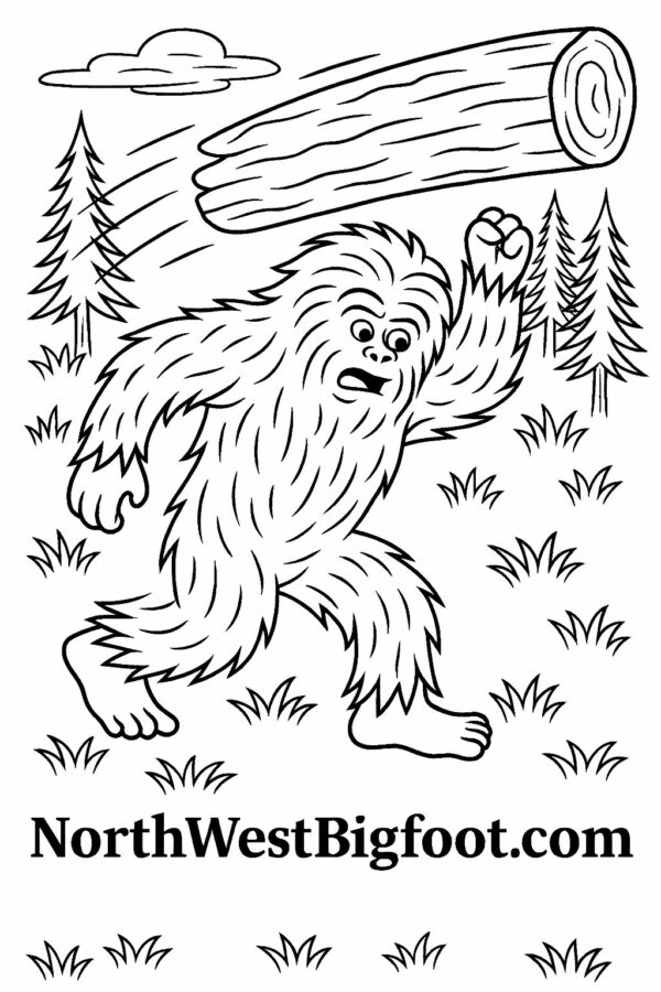 Bigfoot Coloring Book - Volume 1 - Image 5