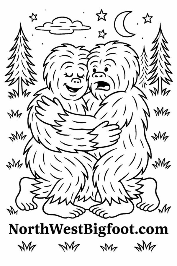 Bigfoot Coloring Book - Volume 1 - Image 18