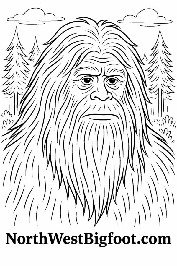 Bigfoot Coloring Book - Volume 1 - Image 15