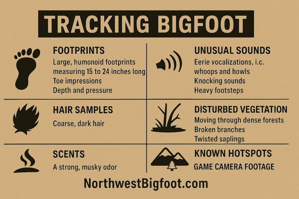 Tracking Bigfoot Reference Card