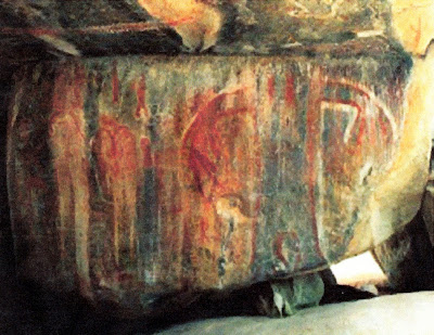 The Hairy Man pictographs at Painted Rock, located on the Tule River Indian Reservation, are considered one of the oldest known depictions of Bigfoot-like creatures.