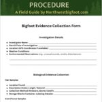 Bigfoot Evidence Collection Procedure