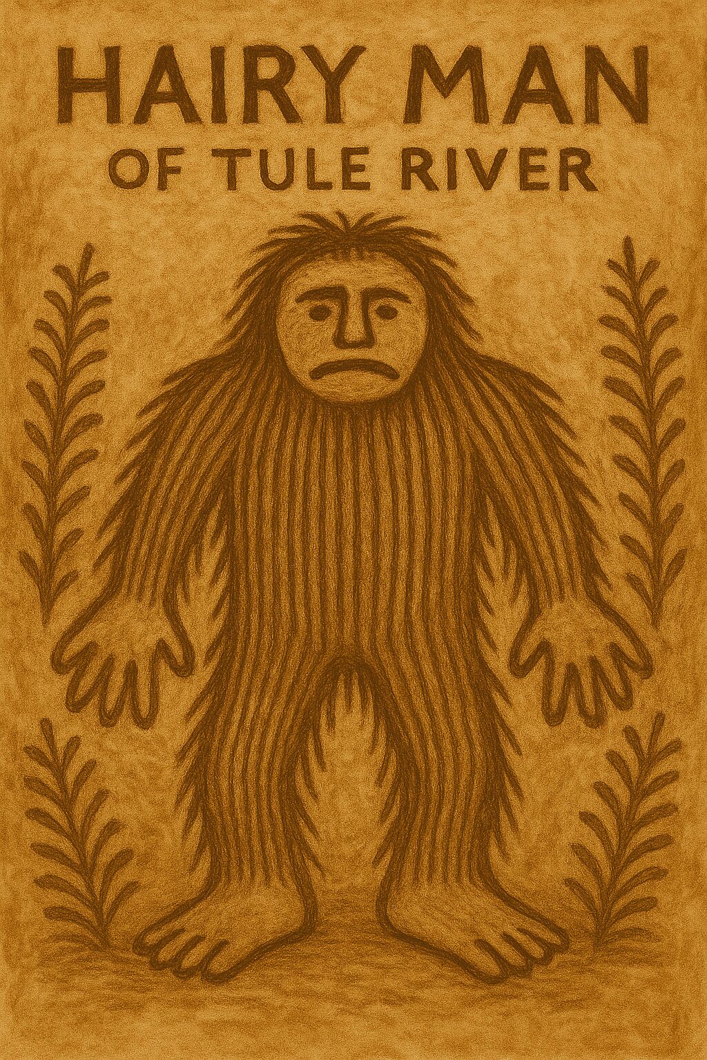 The Hairy Man of Tule River is a legendary figure in Yokuts tribal folklore, believed to be a large, hairy humanoid that has existed for centuries.