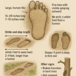 What to look for when tracking Bigfoot