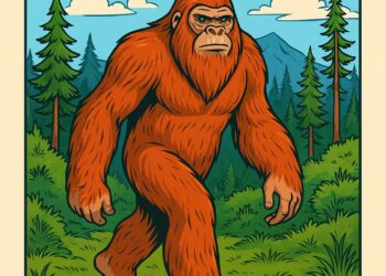 Bigfoot Coloring Book Volume 2 is a fun and engaging collection of 20 pages designed for Bigfoot enthusiasts and coloring fans alike!