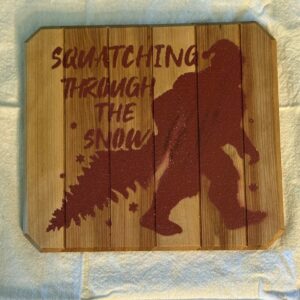 Sasquatching Through the Snow