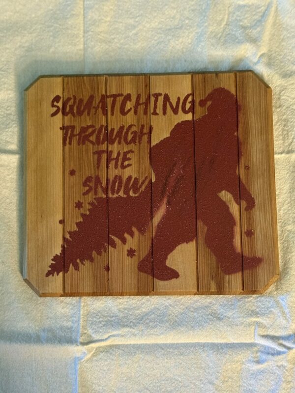 Sasquatching Through the Snow