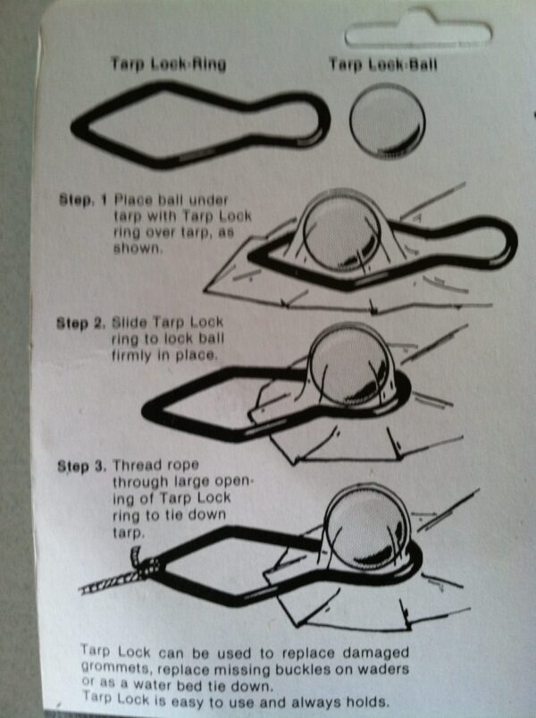 Tarp Lock - Tarpaulin Fastener Set - Image 8