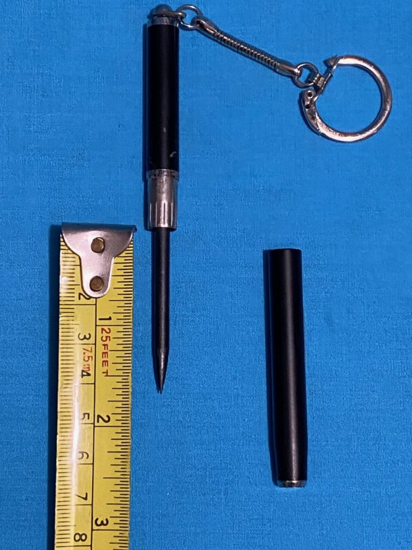 Defense KEYRING | Black Tip Martial Arts Self Defense Security Key Chain - Image 6