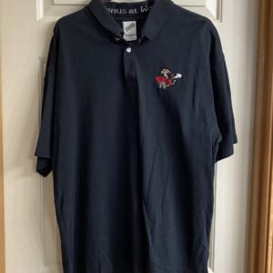Vintage Warner Bros Studio Polo Shirt - Genius at Work - Coyote