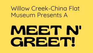Willow Cree-China Flat Museum Meet n greet in Aug 2025