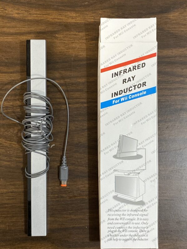 New Wired Remote Motion Sensor Bar IR Infrared Ray Inductor for Nintendo Wii / U - Image 2