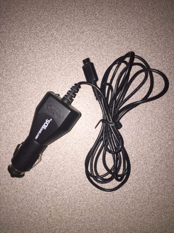 Original Nintendo DS Lite Car Charger Power Cord