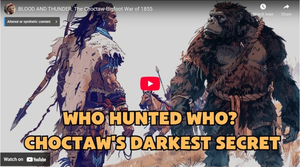 BLOOD AND THUNDER The Choctaw-Bigfoot War of 1855