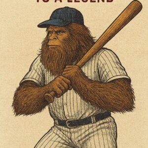 Bigfoot Birthday eCards - Baseball Legend #1