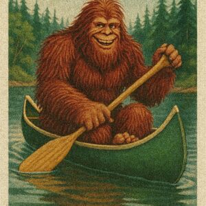 Bigfoot Birthday - Canoe 2