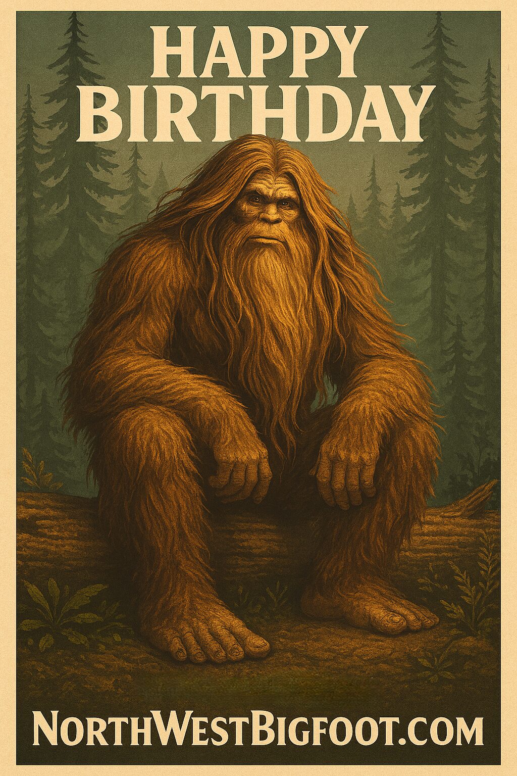 Bigfoot Birthday eCards - Happy Birthday #1