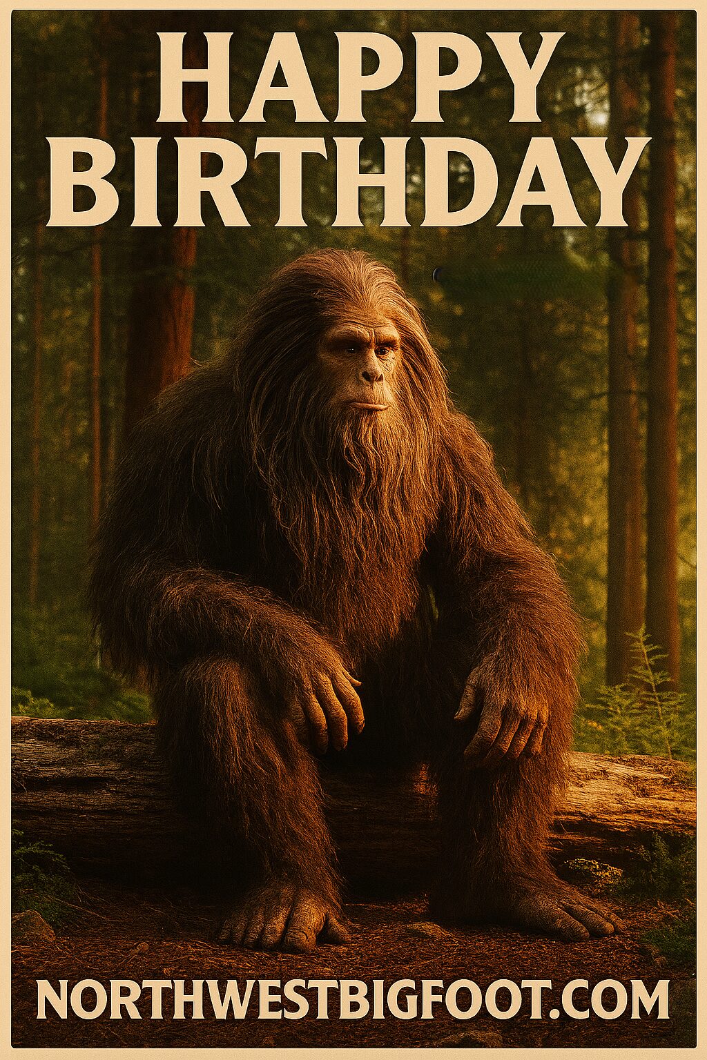 Bigfoot Birthday eCards - Happy Birthday #2