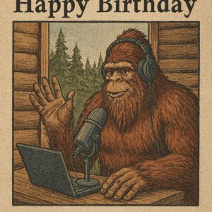 Bigfoot Birthday eCards - Podcast Shout Out #1
