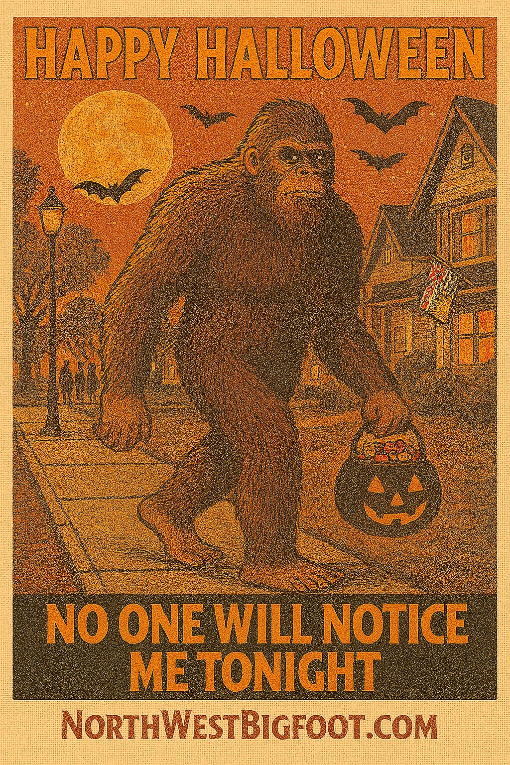 Bigfoot eCards - Halloween #1