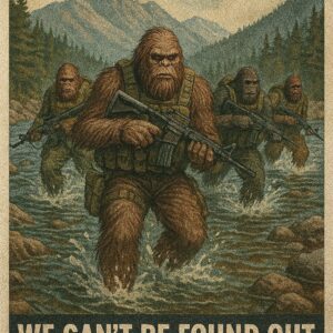Bigfoot Military eCard - Defending the Forest #1
