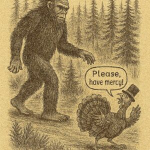 Bigfoot eCards - Thanksgiving #4
