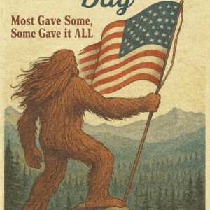 Bigfoot eCards - Veterans Day #1