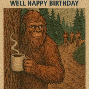Birthday Bigfoot - Coffee Break 1