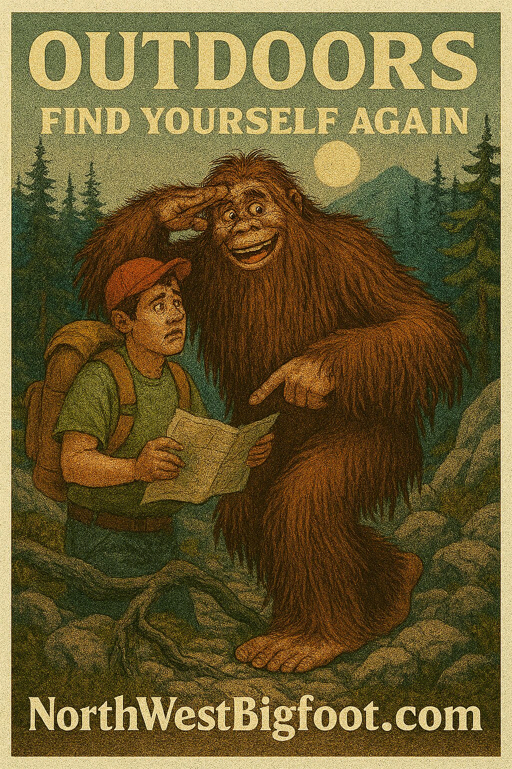 Bigfoot Outdoors eCard - Find Yourself Again #7