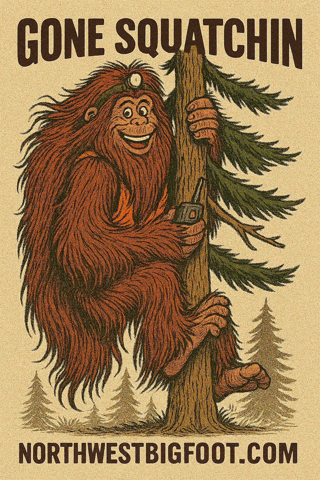 Bigfoot Outdoors eCard - Gone Squatchin #5