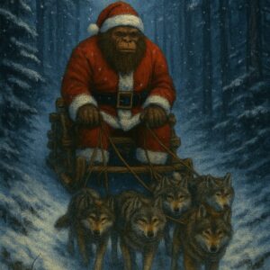 Bigfoot Christmas eSign - Merry Christmas #3