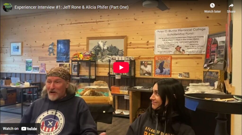 Experiencer Interview #1 Jeff Rone & Alicia Phifer (Part One)