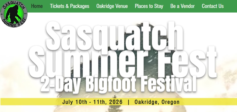 Sasquatch Summer Fest - Oregon July 2026