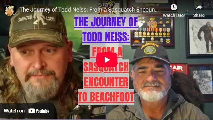 Todd Neiss’s video recounts his personal journey from a life-changing Sasquatch encounter to founding the BeachFoot event, highlighting the emotional aftermath, the importance of community, and the legacy of his work in paranormal research.